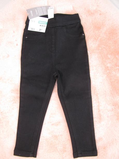 Elastické,džíny jegginy-denim, denim,86