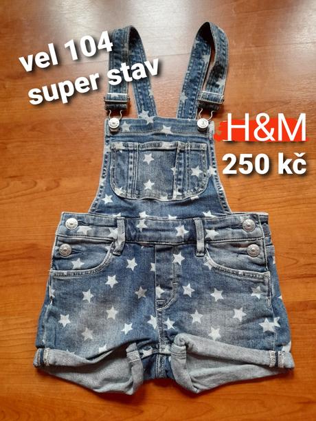 Šortky s laclem h&m, h&m,104