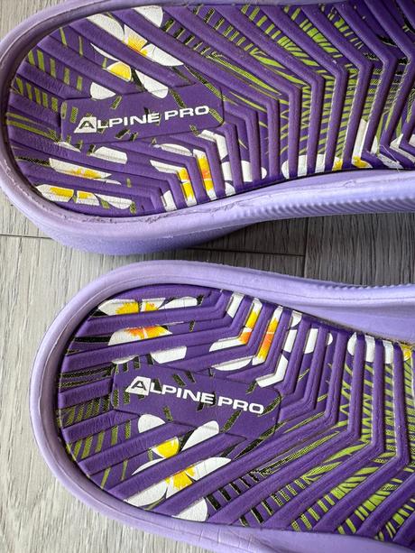 Dívčí fialové žabky alpine pro, vel. 37, alpine pro,37