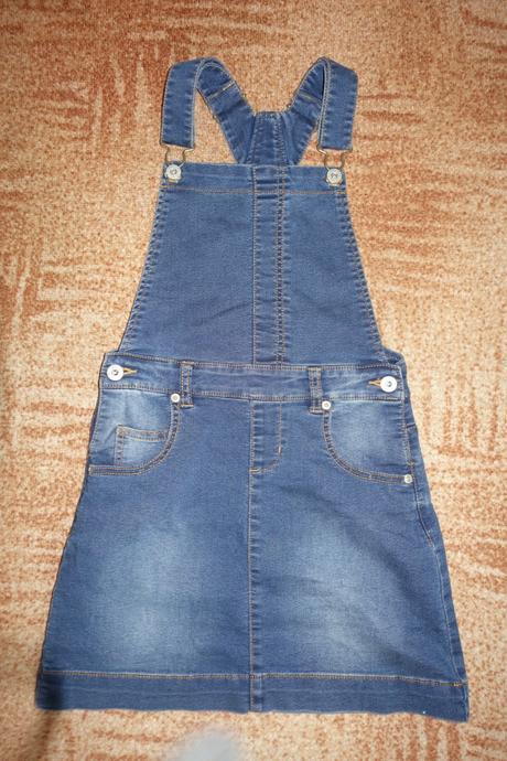 Riflová šatová sukně vel. 140, bluezoo,140