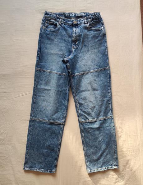Chlapecké klučičí baggy rifle jeans vel 182 c&a, c&a,182