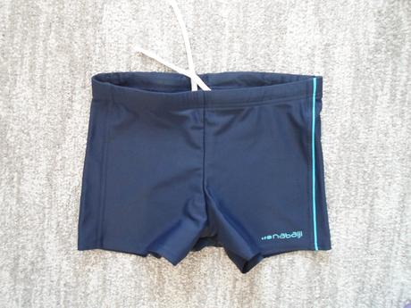 Modré chlapecké plavky kraťasy, nabaiji,140