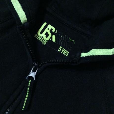 Bavlněná mikina na zip, matalan,110