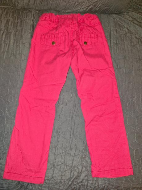 Růžové zateplené kalhoty zn. lupilu vel. 104, lupilu,104