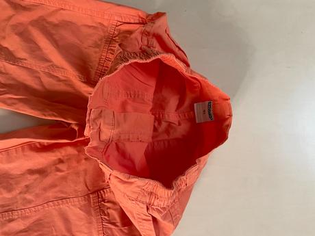 Oranžové/meruňka pláťaky 3/4, vel 152, 12let, poco, 152