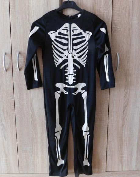Dětský kostým kostlivec vel.6/8let, 