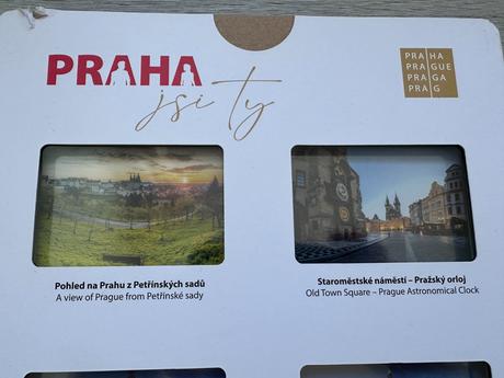 Praha - 6 magnetek v originálním balení,