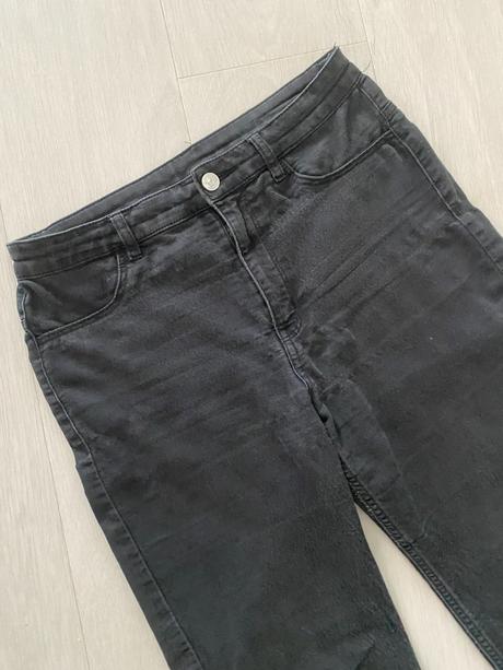 Skinny džíny s vysokým pasem h&m, vel. 40, h&m,l