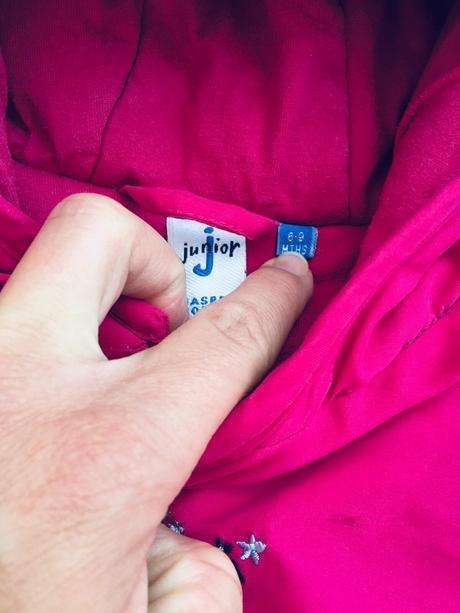 Kombinéza zimní sytě růžová  -v.6/9 měs. výprodej, 74