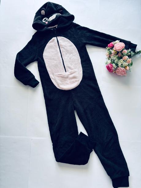 Ob/ overál chlupatý coral flece - v.122/128, h&m,122