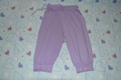 128 134 140 146 3/4 harémové kalhoty s kamínky, grace,134