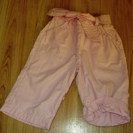 Plátěné kalhoty-tříčtvrtáky, tiny ted,74