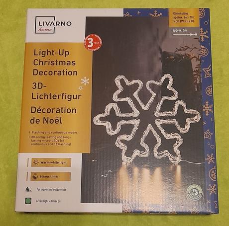 Vánoční dekorace, osvětlení, 