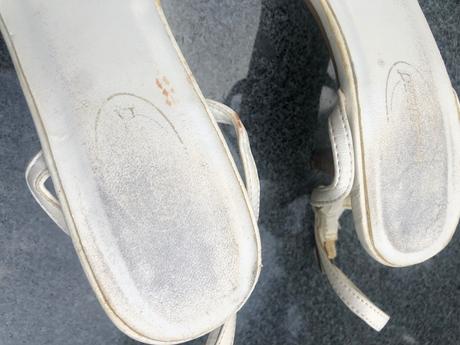 Bile sandaly na podpadku 36, graceland,36