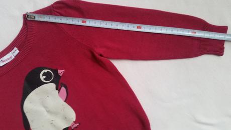 Dětský svetr, svetřík s tučňákem, vel.86/92, impidimpi,86