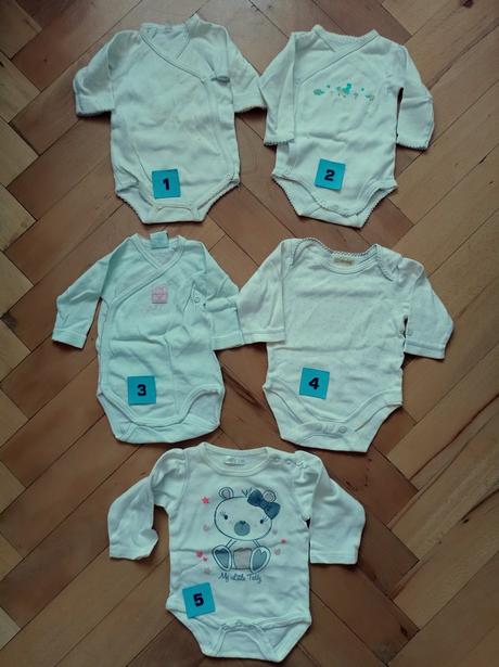 Body dlouhý rukáv 50-56, 50