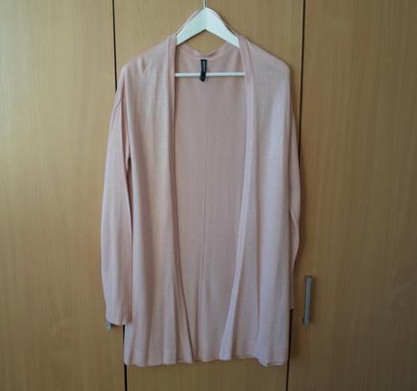 Růžový svetr kardigan, colours of the world,s