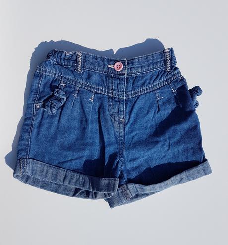 F33 dívčí riflové kraťasy vel. 98-104, cherokee,98