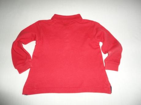 Krásné pólo triko dlouhý rukáv, vel. 9-12 měsíců, 80