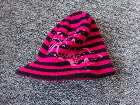 Pletená čepice s kšiltem, vel. 116/128, george,116