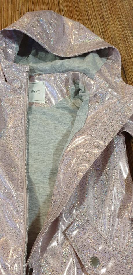 Třpytiva bunda next vel.110, next,110