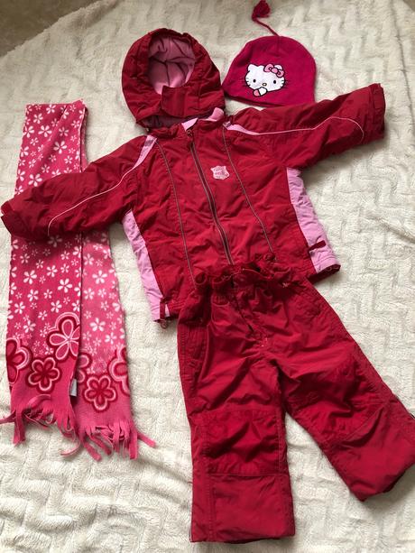 8 dilny set na zimu, punčochy, cepice, sala, bunda, 86–98