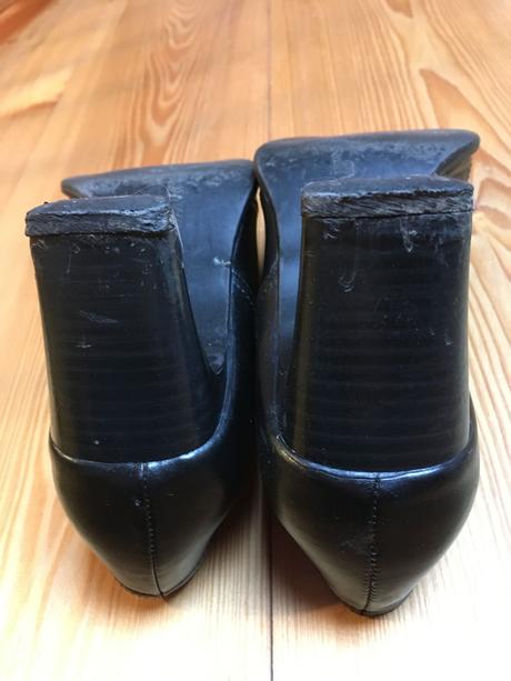 Černé dámské boty, vel.38, 38