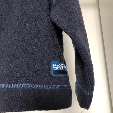 Modrá flísová mikina, 104