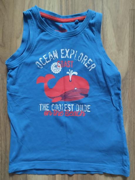 Tričko bez rukávů, lupilu,98