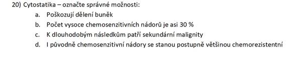 Test z Farmakologie. Pomůžete?