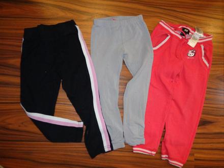 Trio super tepláčků 98/104, 98