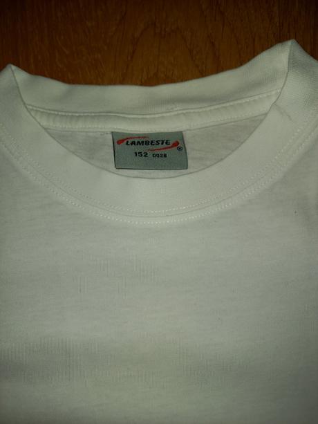 Biele basic tričko, 152