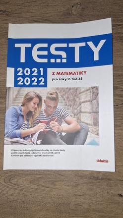 Testy 2021-2022 z matematiky pro žáky 9. tříd zš,