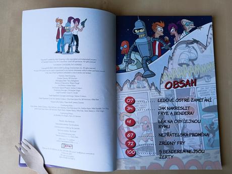 Komiks futurama dobývá vesmír, 
