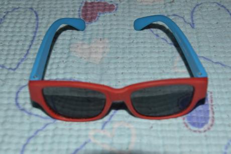 Červené sluneční brýle, unisex, 1-3 roky, tesco,,