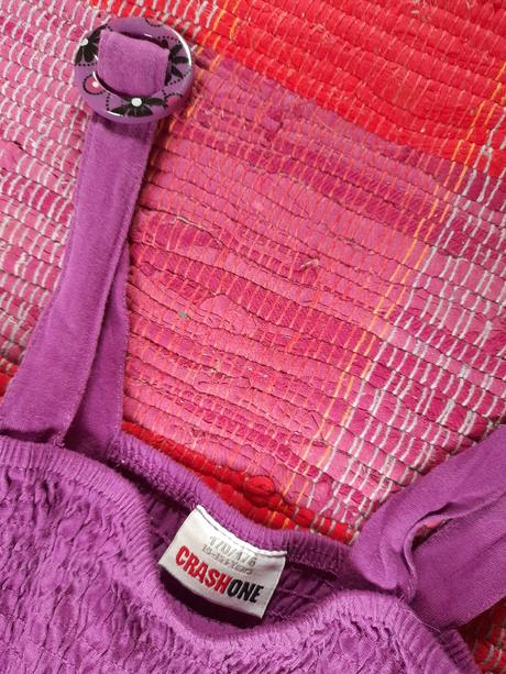 Tunika/šaty na holčičku fialovo vínové, 128