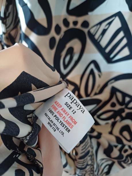 Jarni halenka / tunika, papaya,l