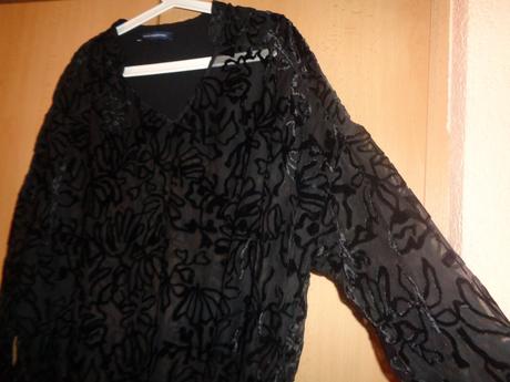 Luxusní černý top french connection, xxl