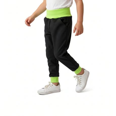 Chlapecké softshellové kalhoty s fleecem, 80 - 152