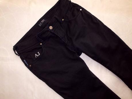 Tenké  čierne m-28, armani,m