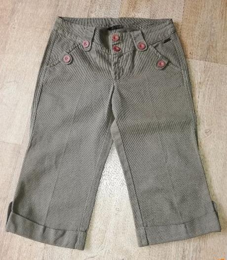 3/4 kalhoty dámské-bavlněné vel.34/xs-s, 34