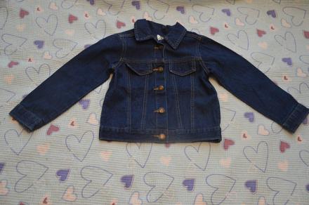 116 džínová bavlněná bunda, 116