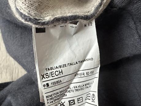 Dámské / dívčí vlněné šaty, benetton, xs, benetton,xs