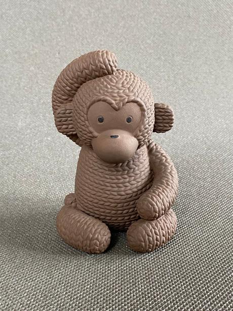 Rosenthal porcelánová soška opice gordon, 11 cm,