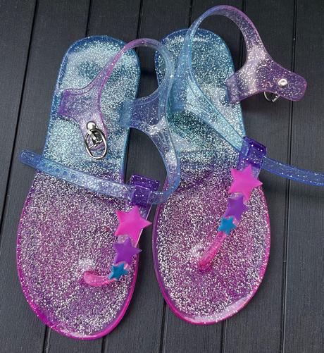 Třpytivé sandálky vel. 33, 33