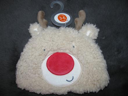 Zimní čepice s kožešinou v.3-6 měs., 68