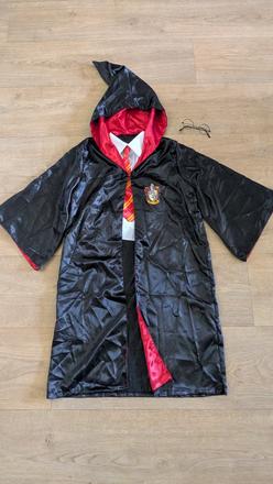 Ka479 karnevalový kostým harry potter na 7 - 9 let,