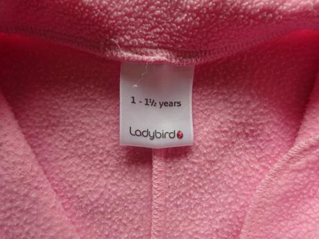 Fleesový overal dl.r. s obrázky, vel. 86, ladybird,86