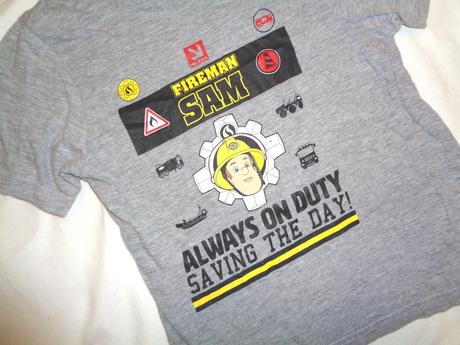 Super šedé tričko se samem 110/116, 110