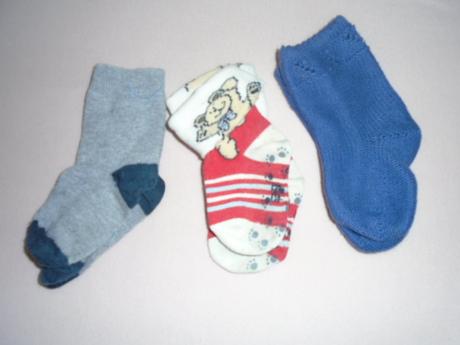 Ponožky miminko 3x stélka 8,5 cm, 17